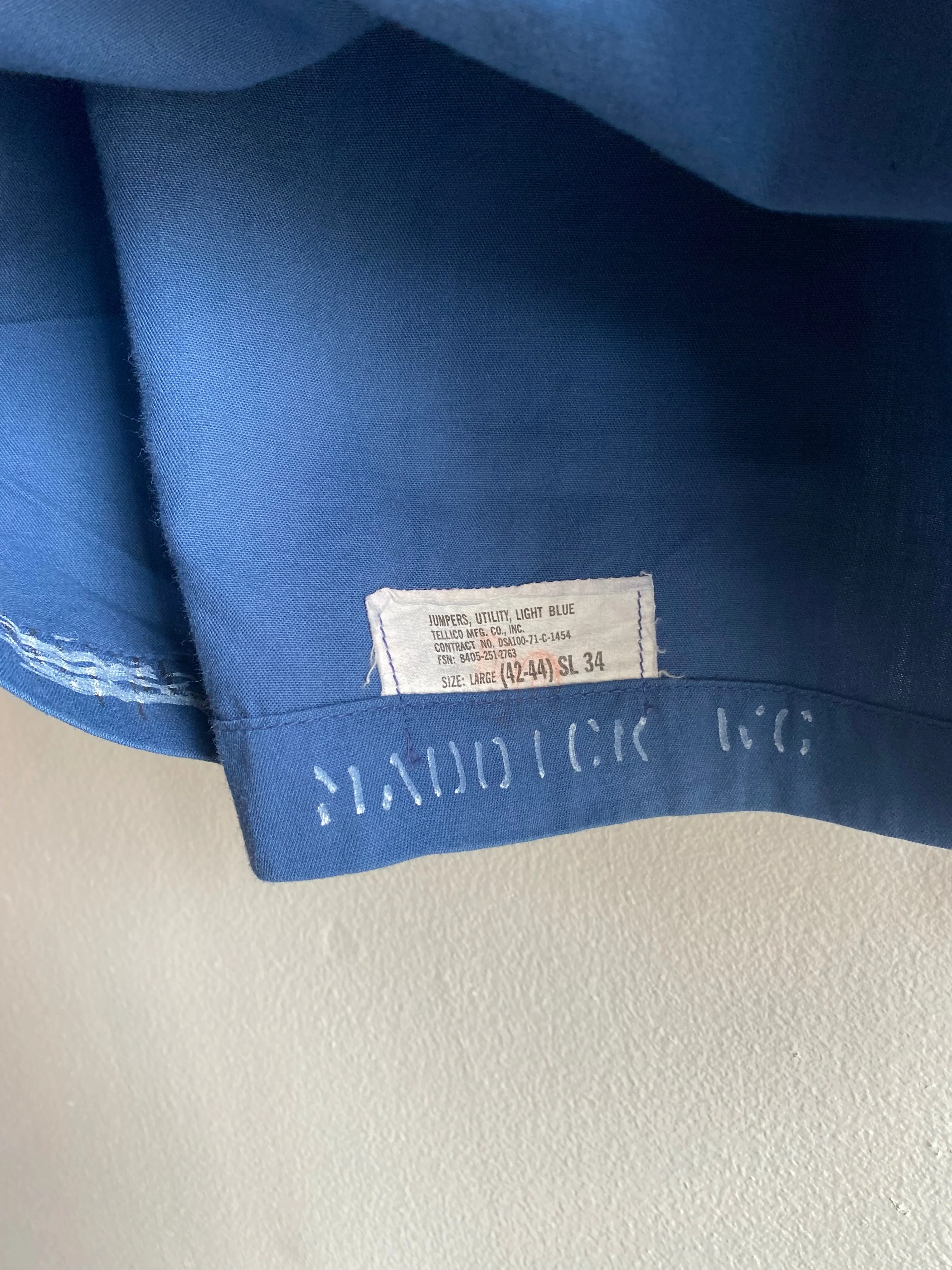 Vintage 1970s USN Utility Pullover Shirt