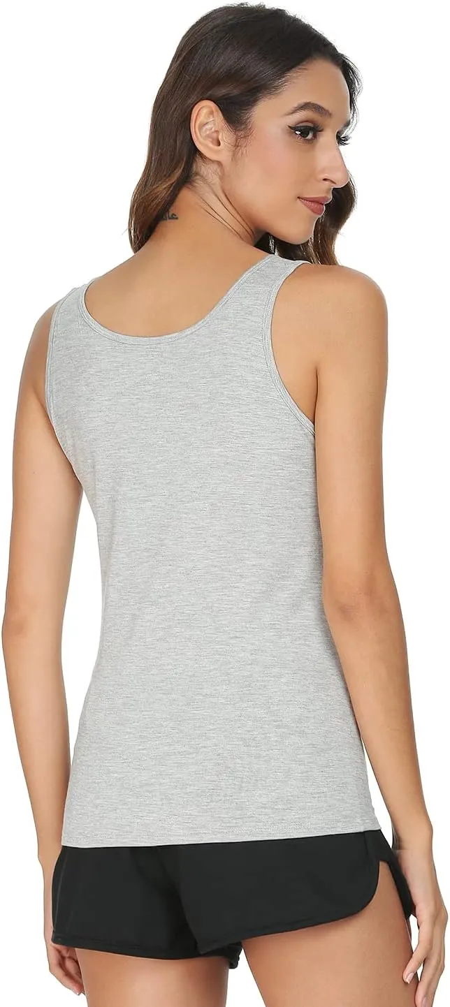 Vislivin Womens Supersoft Camisole Stretch Casual Tank Tops