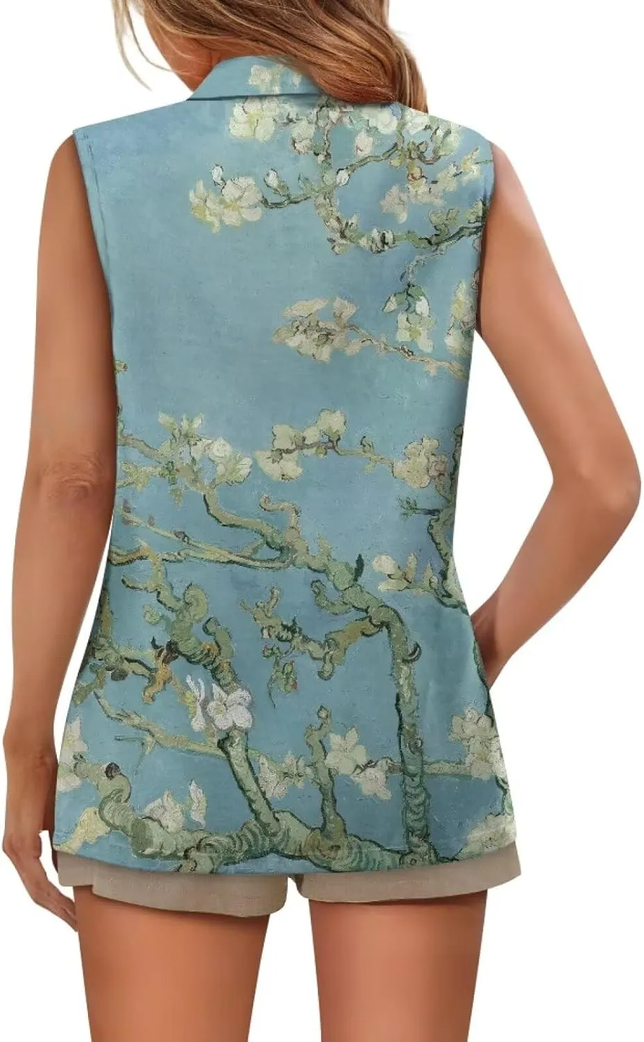 Western Vest For Women,Casual Women Suit Vest,Slim Sleeveless Blazers,S-5XL