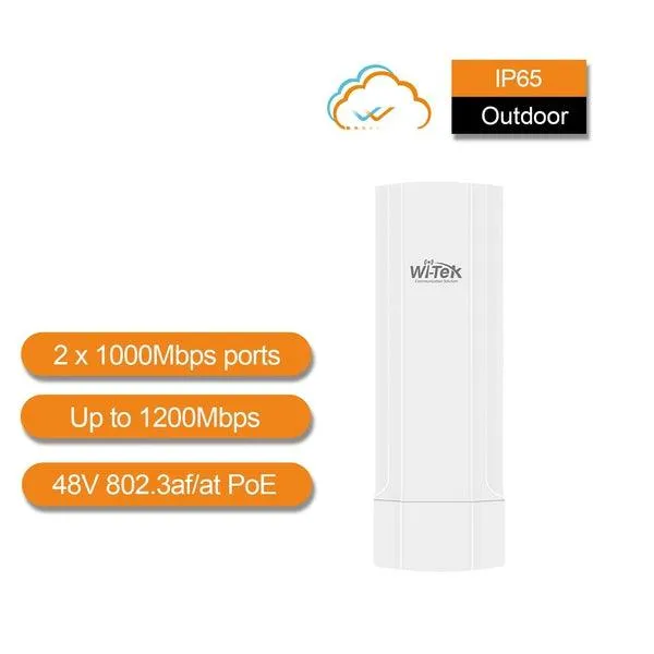 Wi-Tek Fast Wi-Fi 4/5 Wireless Outdoor Access Point, WI-AP317