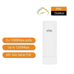 Wi-Tek Fast Wi-Fi 4/5 Wireless Outdoor Access Point, WI-AP317