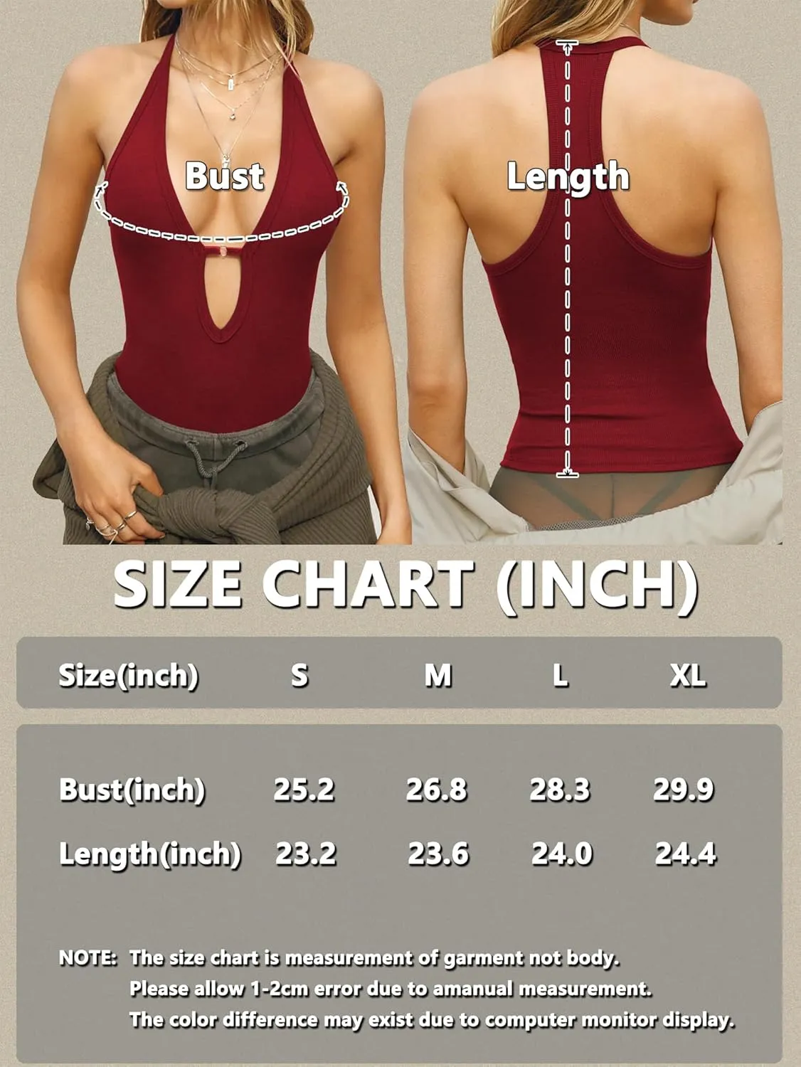 Women Workout Tops Racerback Tank Tops Basic Cute Summer 2025 Deep V Neck Going Out Slim Fit Shirts