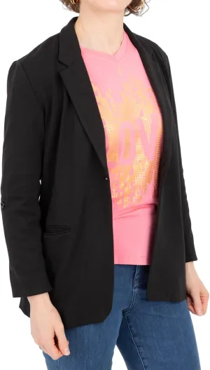 Womens Blazer Jackets for Women with Rolled up Sleeves, Viscose from Bamboo