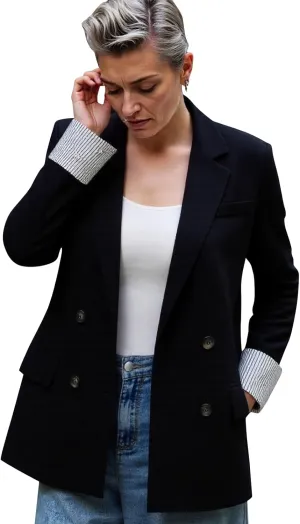 Women's Blazers & Suit Jackets Spring Casual Blazer Open Front Long Sleeve with Pockets Business Work Office 2025